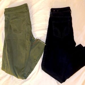 Hollister Size 7 cropped jeans